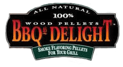 BBQr's Delight wood pellets logo